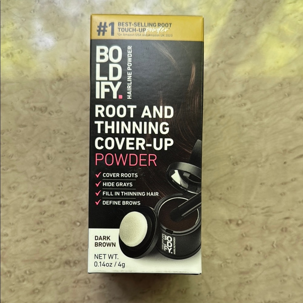 Brown Hair Styling Root and Thinning Solution